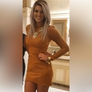 Suede Dress